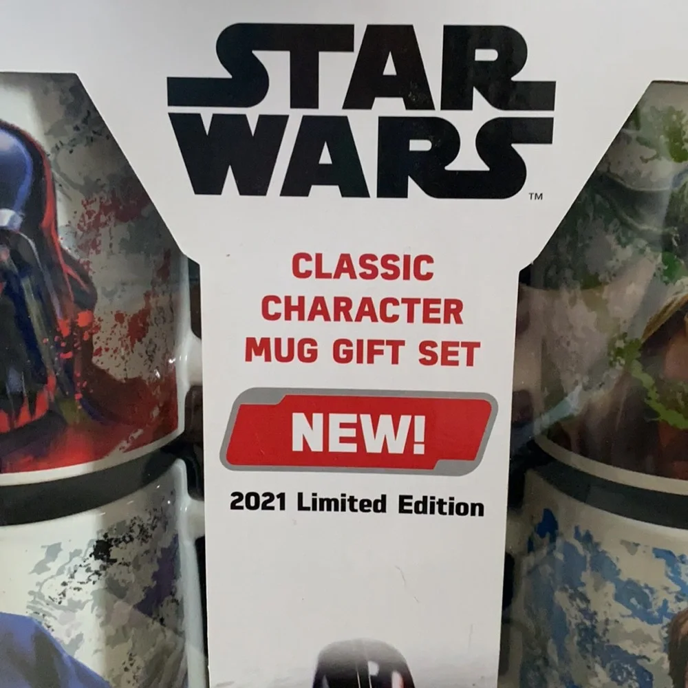 Star⚔️🌌 Wars Limited Edition 2021 6 Mugs Gift Set - Picture 4 of 12